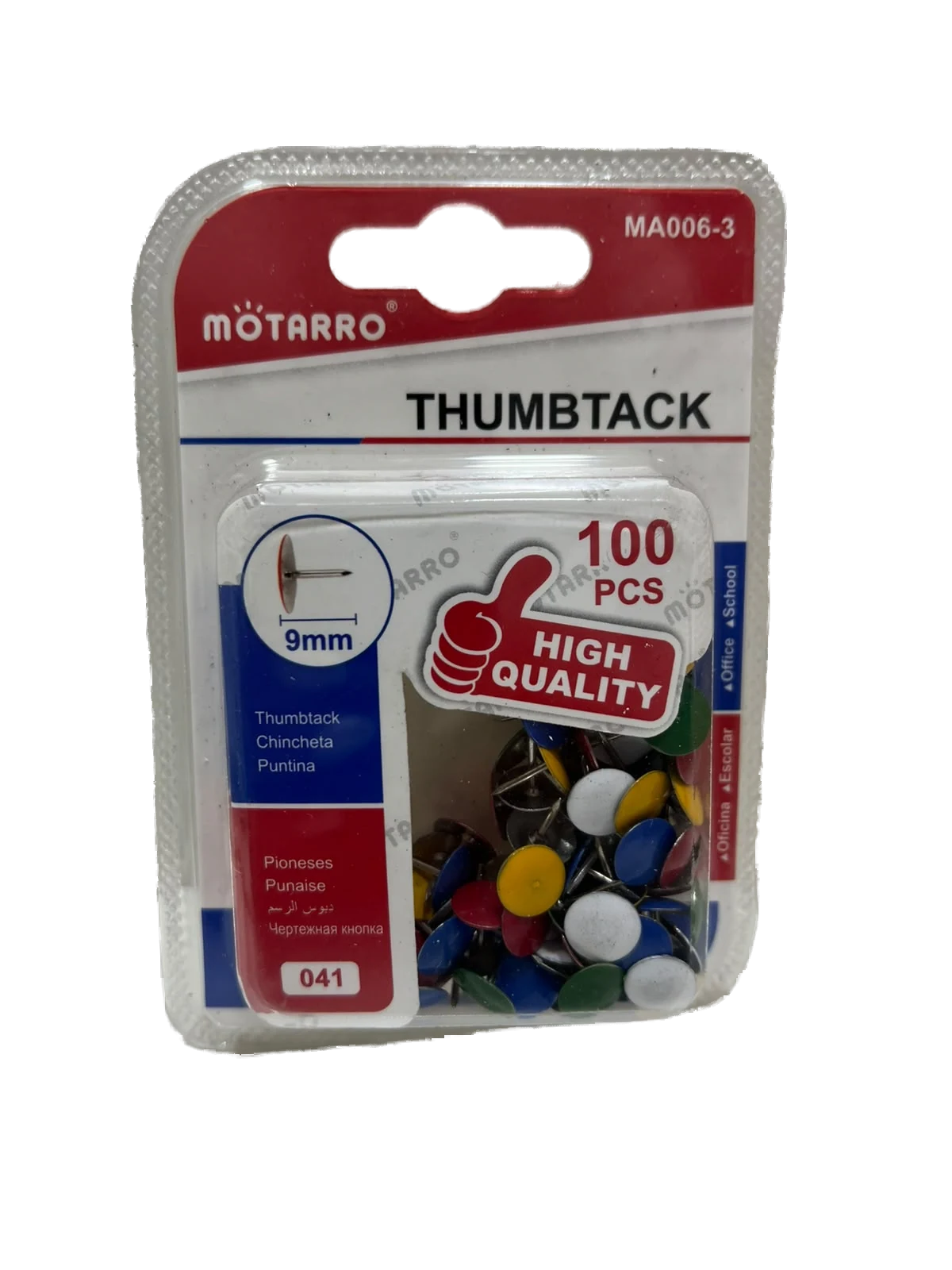 Chinches Thumbtack 100 Unidades