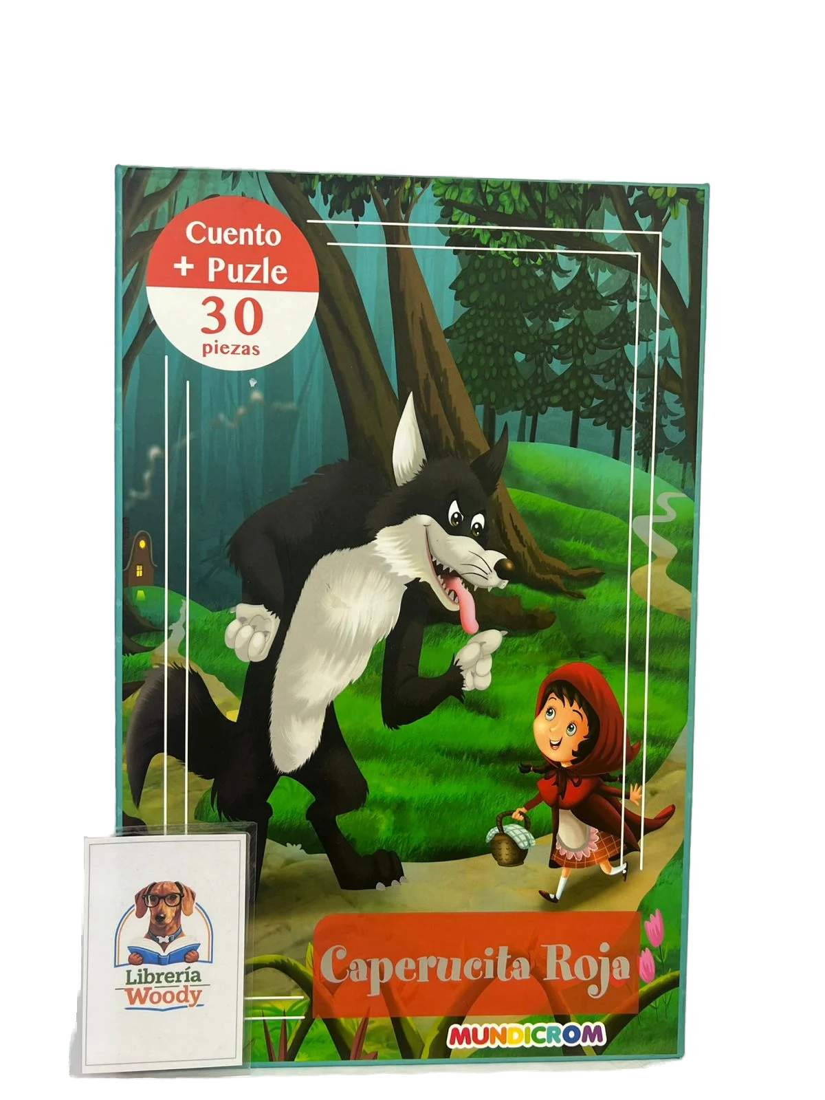 Cuento Puzzle 30 Caperucita Roja