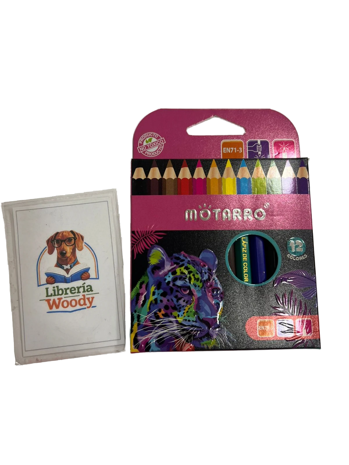 Lapices de Colores Motarro 12 Colores