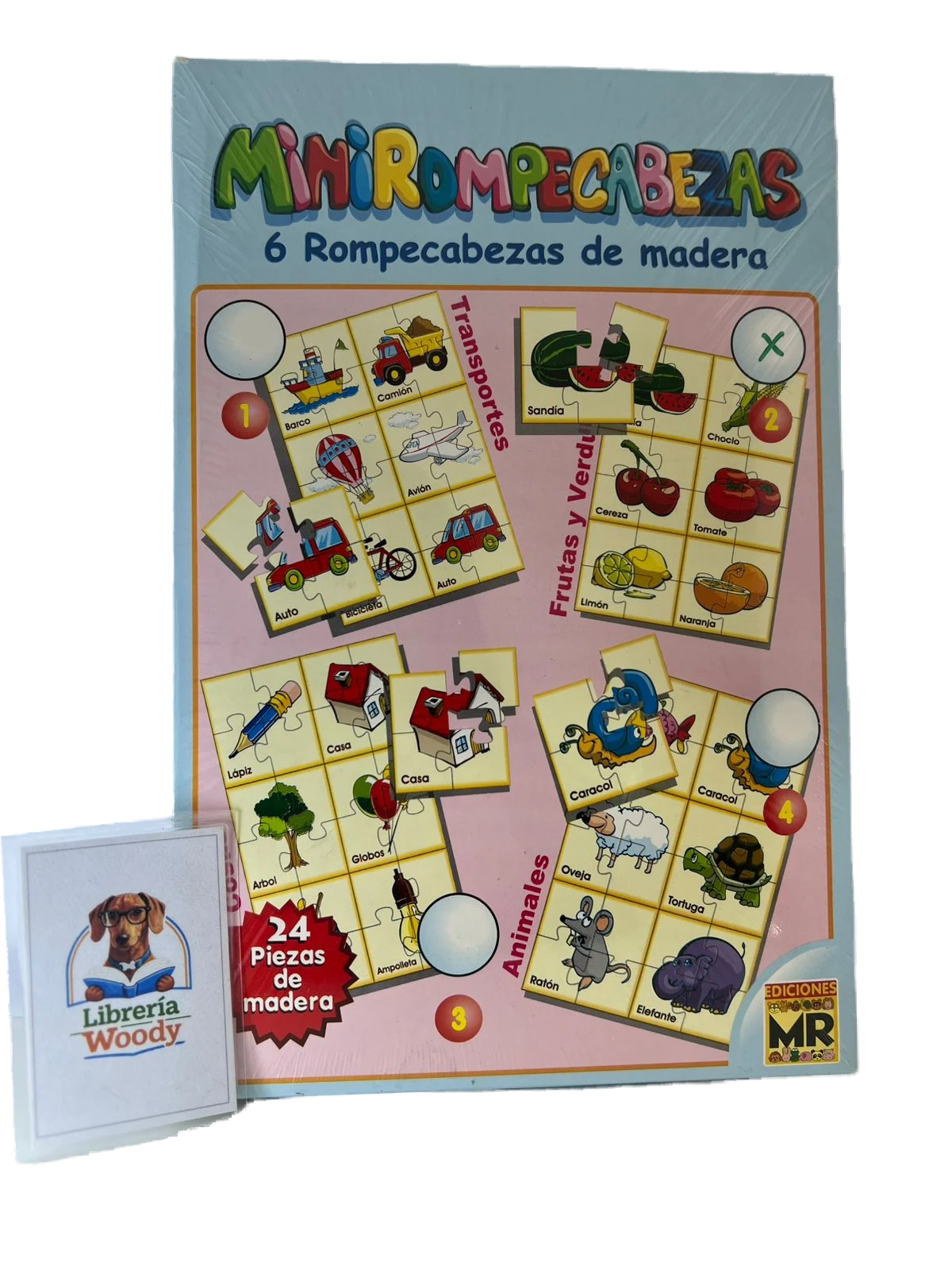 Minirompecabezas de Madera